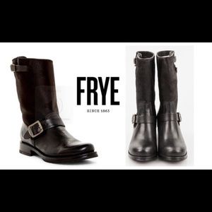 Frye Vera Leather & Calf Hair Boot (Floor Model)